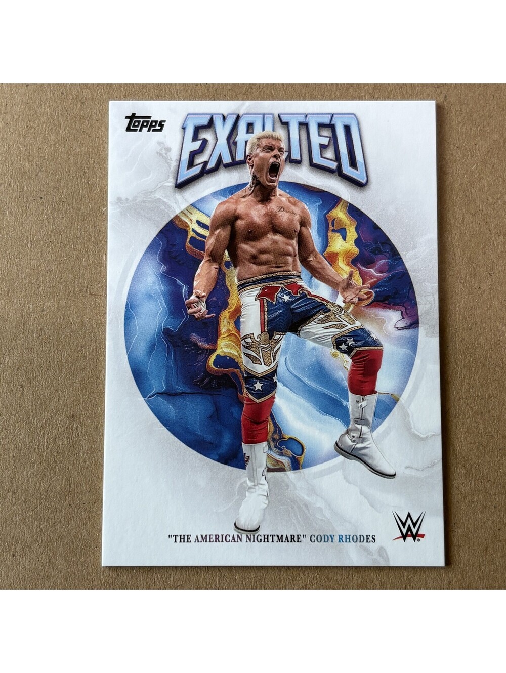 2025 Topps Exalted Cody Rhodes #6 SmackDown